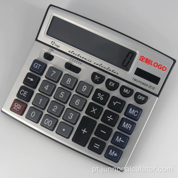grande calculadora eletrônica de 12 dígitos